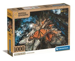 Puzzle 1000 compact National Geographic Motyle 39732