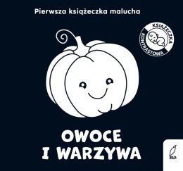 Owoce i warzywa. Pierwsza książeczka malucha. Książeczki kontrastowe