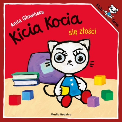 Kicia Kocia się złości. Kicia Kocia