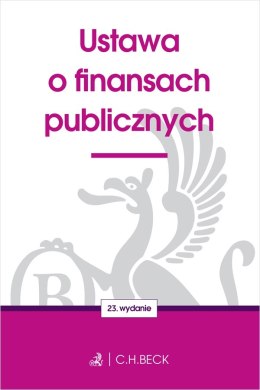 Ustawa o finansach publicznych wyd. 2023