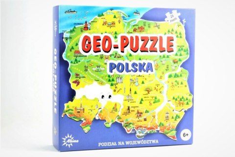 Gra Geo puzzle Polska