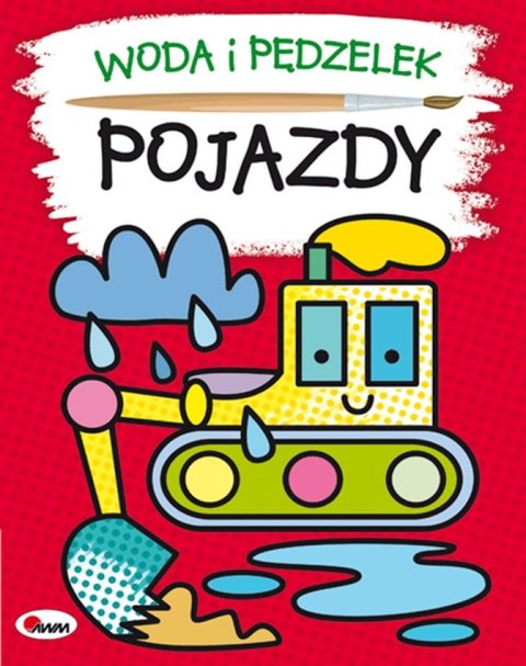 Pojazdy. Woda i pędzelek