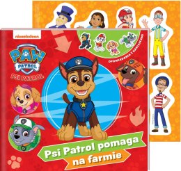 Psi Patrol pomaga na farmie. Psi Patrol. Opowiadania z naklejkami