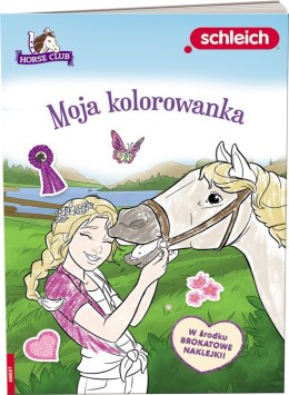 Schleich horse club Moja kolorowanka FCBS-8401