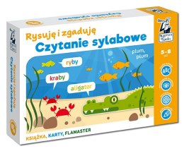 Czytanie sylabowe. Rysuję i zgaduję. Kapitan Nauka wyd. 2