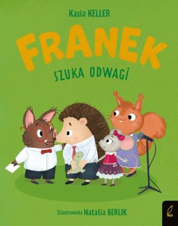 Franek szuka odwagi. Jeżyk Franek