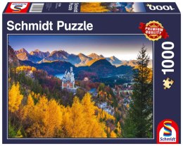 Puzzle 1000 PQ Jesień na Zamku Neuschwanstein Niemcy 111713