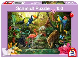 Puzzle 150 Mieszkańcy dżungli 111709