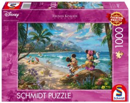 Puzzle 1000 PQ T. Kinkade Myszka Miki & Minnie na Hawajach Disney 112332