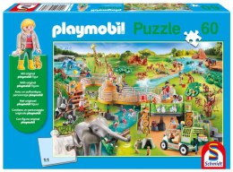 Puzzle 60 Playmobil Zoo + figurka 109951