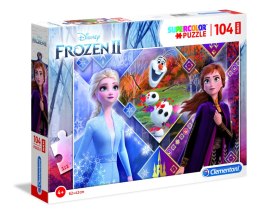 Puzzle 104 maxi super kolor Frozen 2 23739