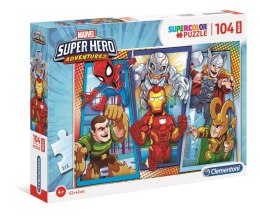 Puzzle 104 maxi super kolor Super hero 23746