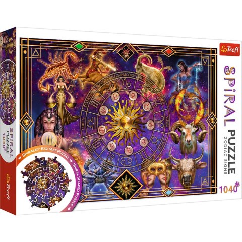 Puzzle 1040 Spiral Znaki zodiaku 40015