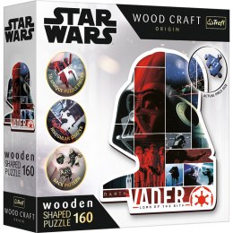Puzzle 160 drewniane konturowe Darth Vader 20190