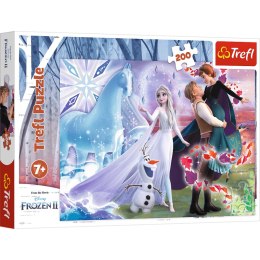 Puzzle 200 Magiczny świat sióstr Frozen 2 13265