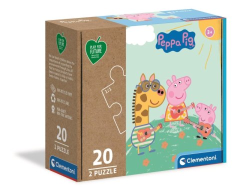 Puzzle 2w1 play for future Peppa Pig 24783