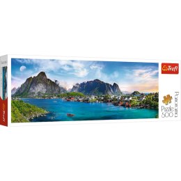 Puzzle 500 panoramiczne Archipelag Lofoty Norwegia 29500