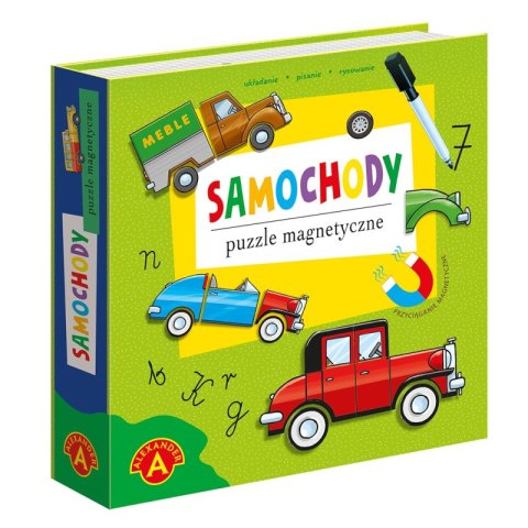 Puzzle Magnetyczne Samochody