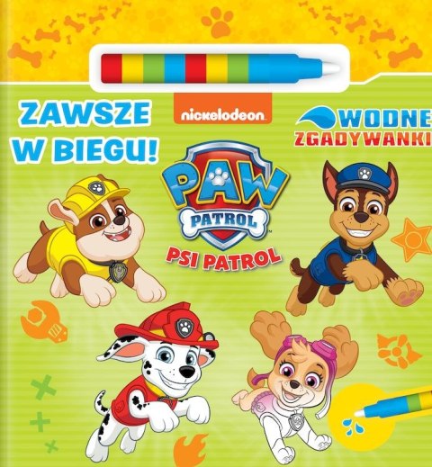 Zawsze w biegu. Psi Patrol. Wodne Zgadywanki