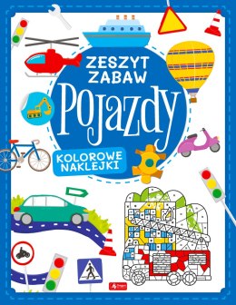 Pojazdy. Zeszyt zabawy