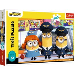 Puzzle 100 Minionki na lotnisku 16390