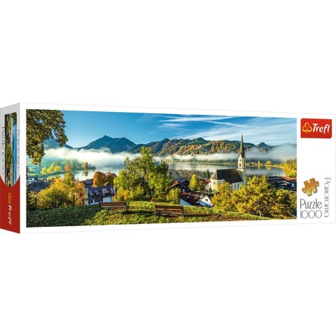 Puzzle 1000 panoramiczne Nad jeziorem Schliersee 29035