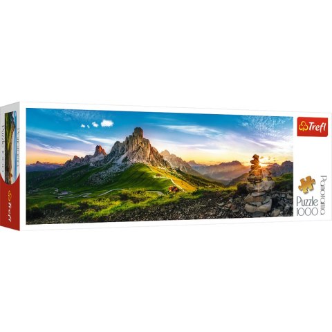 Puzzle 1000 panoramiczne Passo di Giau Dolomity 29038