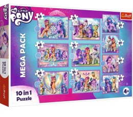 Puzzle 10w1 Lśniące Kucyki Pony 90389