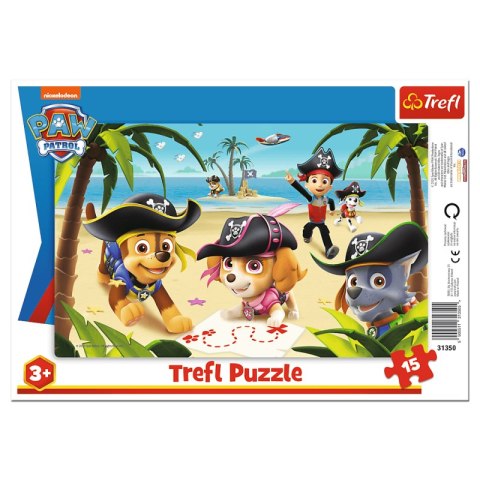 Puzzle 15 ramkowe Przyjaciele z Psiego Patrolu 31350