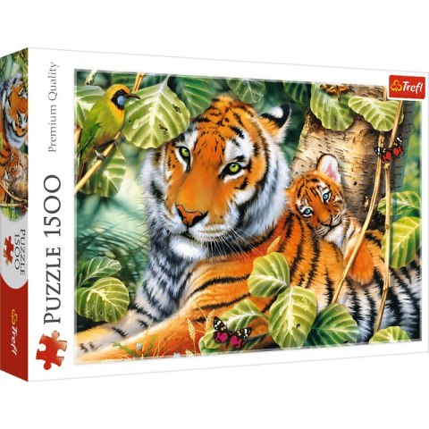 Puzzle 1500 Dwa tygrysy 26159