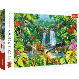 Puzzle 2000 Las tropikalny 27104