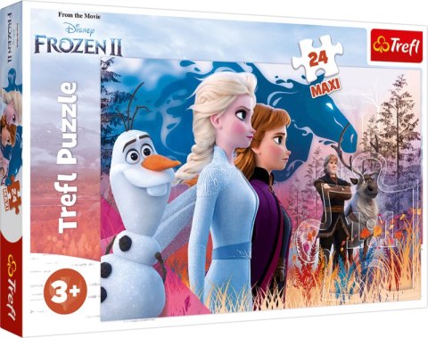 Puzzle 24 maxi Magiczna wyprawa Frozen 2 14298