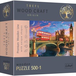 Puzzle 500+1 drewniane Pałac Westminsterski, Big Ben, Londyn 20155