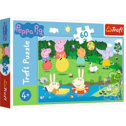 Puzzle 60 Wakacyjna zabawa Świnka Peppa 17326