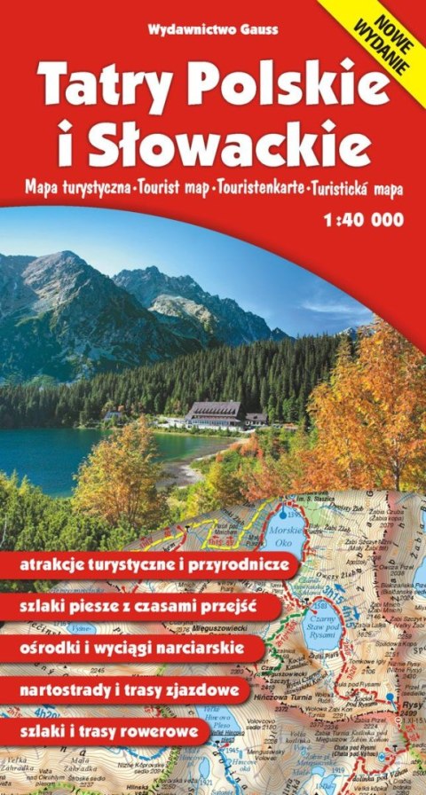 Mapa „Tatry Polskie i Słowackie"