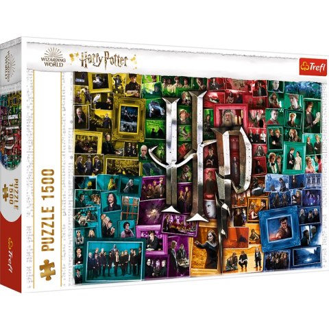 Puzzle 1500 Harry Potter Na przestrzeni filmów 26185