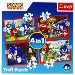 Puzzle 4w1 Przygody Sonica 34625