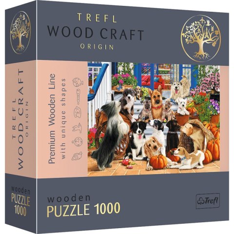 Puzzle 1000 drewniane Psia przyjaźń 20149