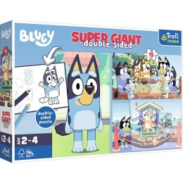 Puzzle 15 Super Giant Przygoda z Bluey 42010