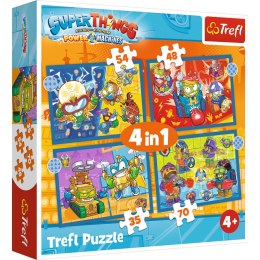 Puzzle 4w1 (35,48,54,70) Super akcja Super Things 34390