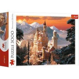 Puzzle 3000 Zimowy Zamek Neuschwanstein Niemcy 33025