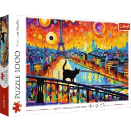 Puzzle 1000 Kot w Paryżu 10795