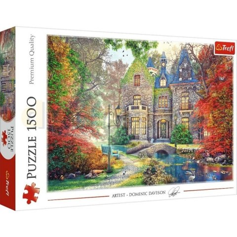 Puzzle 1500 Jesienny dworek MGL 26213