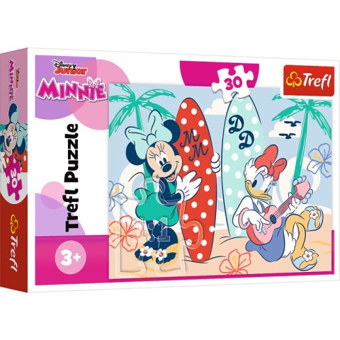 Puzzle 30 Kolorowa Minnie 18302