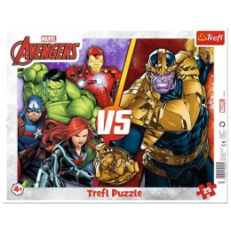 Puzzle 25 Ramkowe Niezwyciężona drużyna Avengers 31427