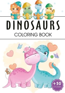 Dinosaurs. Kolorowanka