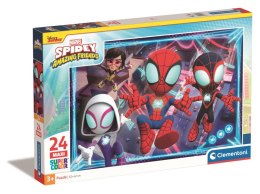 Puzzle 24 Maxi Super Kolor Spidey and his Amazing Friends 28527