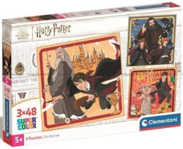 Puzzle 3 x 48 Super Kolor Harry Potter 25312