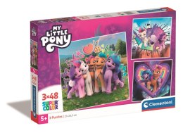 Puzzle 3 x 48 Super Kolor My Little Pony 25322