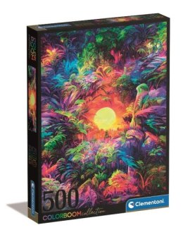 Puzzle 500 Color Boom Psychedelic Jungle Sunrise 35518